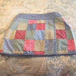 Vineyard Vines patchwork skirt